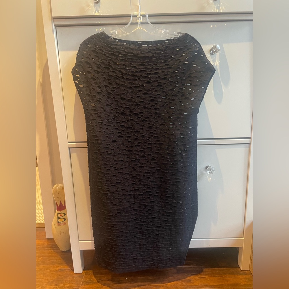 Sarah Pacini Black Polyamide Dress
